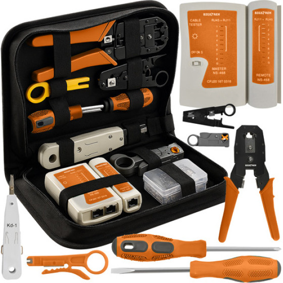 Bigstren Cable Tester - Bigstreen 25835 Network Kit - (18249-0)