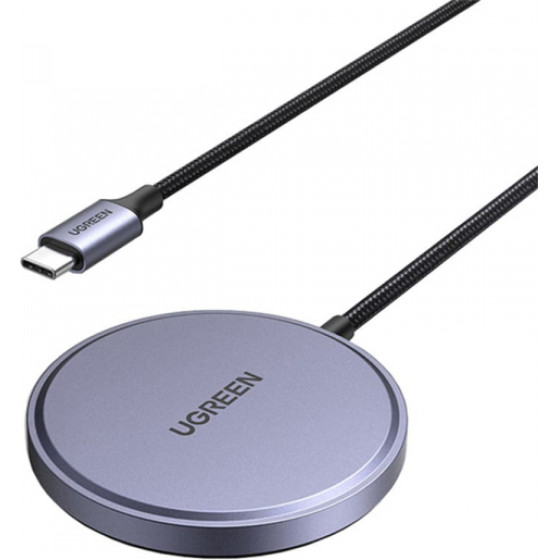 Ugreen Wireless Charger W703, 15W, 3A, Grey