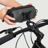 WILDMAN Traveling Bag For Bike Handlebars With Zipper 2L GD7X green