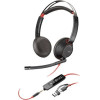 HP - Inc Poly Blackwire 5220 Stereo USB-C Headset +3.5mm Plug +USB-C/A Adapter - (93S88AA)