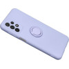 Silicone Ring Case For Samsung A17 Violet OEM