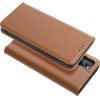 Smart Pro Book Leather Case For Samsung S25 Fe Brown OEM