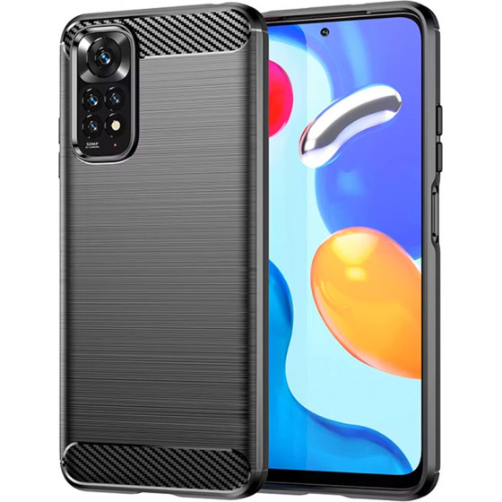 Powertech ���� Carbon ��� Xiaomi Redmi Note 11/Note 11S, ����� - (MOB-2012)