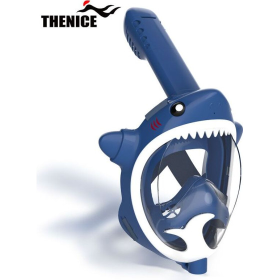 Thenice KF-6 ������� ����� �������� ��������� �� ����������� Full Face Snorkel Mask (XS) Blue - (04347)