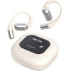 4sMarts Bluetooth Headphones Skybuds Ows With Ai Screen Beige - (541436)