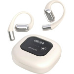 4sMarts Bluetooth Headphones Skybuds Ows With Ai Screen Beige - (541436)