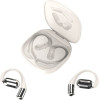 4sMarts Bluetooth Headphones Skybuds Ows With Ai Screen Beige - (541436)