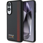 Red Bull Case Real Carbon Fiber Powerbar Magsafe For Samsung Galaxy S25 Edge Black - (RBHMS25E24CFGSMK)