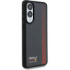 Red Bull Case Real Carbon Fiber Powerbar Magsafe For Samsung Galaxy S25 Edge Black - (RBHMS25E24CFGSMK)