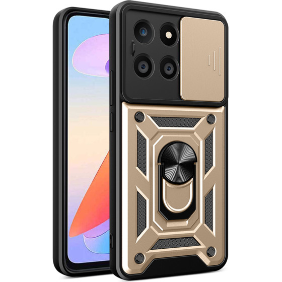Techsuit - Camshield Series - Honor X6a - Gold