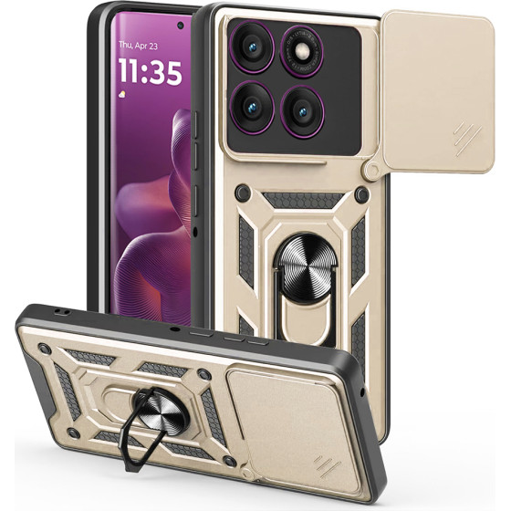 Techsuit - Camshield Series - Motorola Edge 60 Pro - Gold