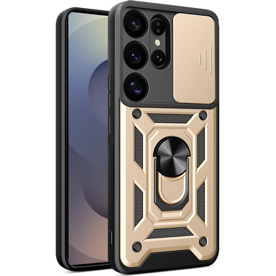 Techsuit - Camshield Series - Samsung Galaxy S25 Ultra - Gold