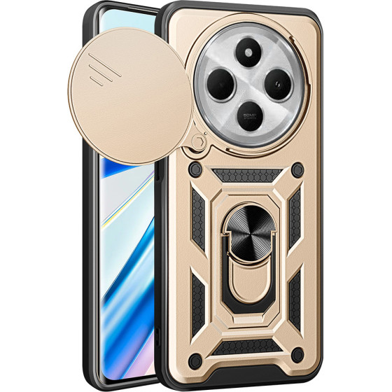 Techsuit - Camshield Series - Xiaomi Redmi 14C / Poco C75 - Gold