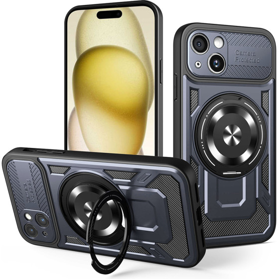 Techsuit - Ruggedcam - Iphone 15 Plus - Blue