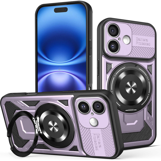 Techsuit - Ruggedcam - Iphone 16 - Purple