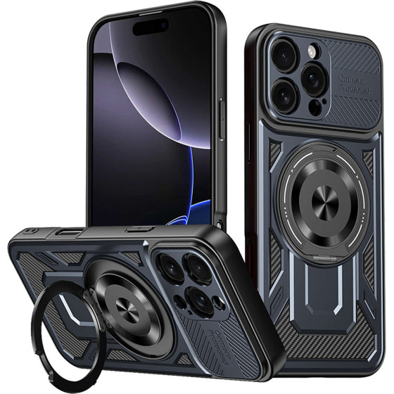 Techsuit - Ruggedcam - Iphone 16 Pro - Blue
