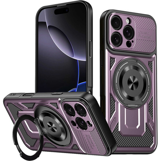 Techsuit - Ruggedcam - Iphone 16 Pro Max - Purple