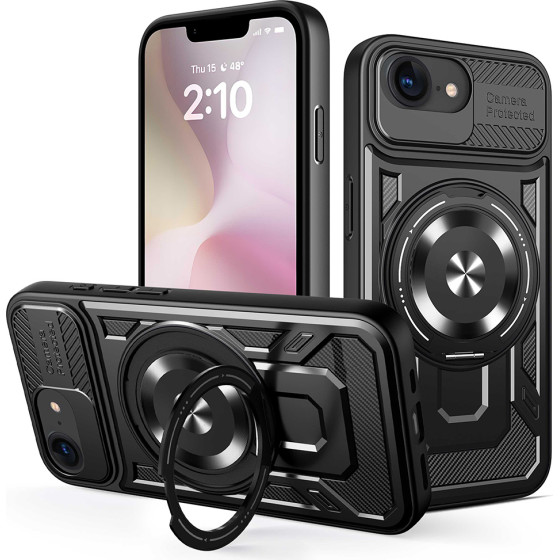 Techsuit - Ruggedcam - Iphone 16e - Black