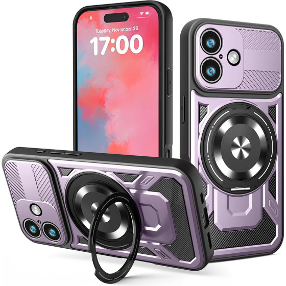 Techsuit - Ruggedcam - Iphone 17 - Purple