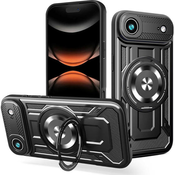 Techsuit - Ruggedcam - Iphone 17 Air - Black