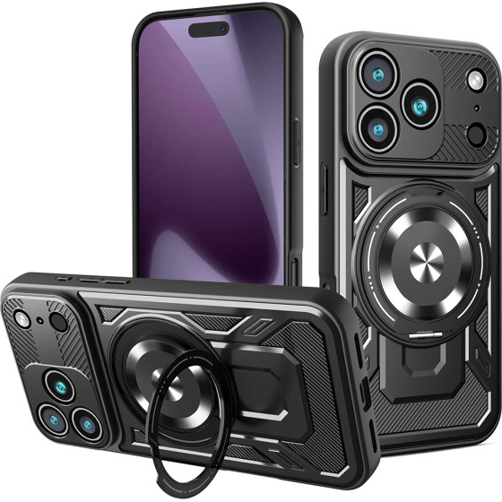 Techsuit - Ruggedcam - Iphone 17 Pro - Black