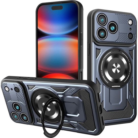 Techsuit - Ruggedcam - Iphone 17 Pro Max - Blue