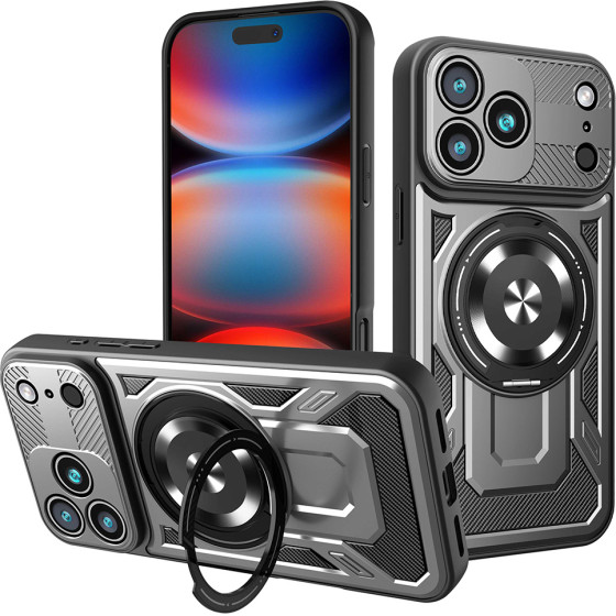 Techsuit - Ruggedcam - Iphone 17 Pro Max - Gray
