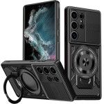 Techsuit - Ruggedcam - Samsung Galaxy S22 Ultra 5G - Black