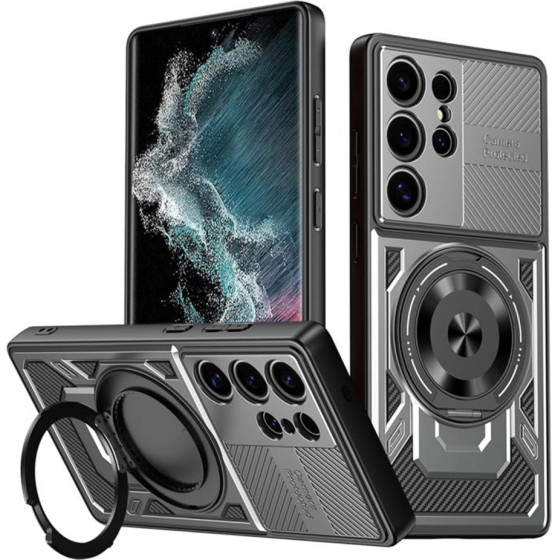 Techsuit - Ruggedcam - Samsung Galaxy S22 Ultra 5G - Gray