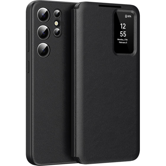 Techsuit - Smartview Series - Samsung Galaxy S22 Ultra 5G - Black