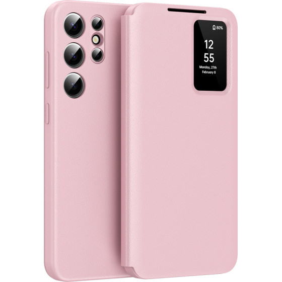 Techsuit - Smartview Series - Samsung Galaxy S24 Ultra - Pink