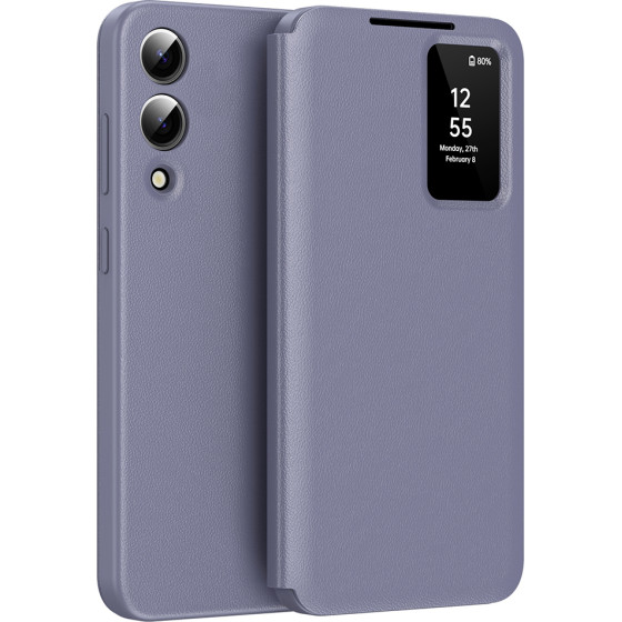 Techsuit - Smartview Series - Samsung Galaxy S25 Edge - Purple