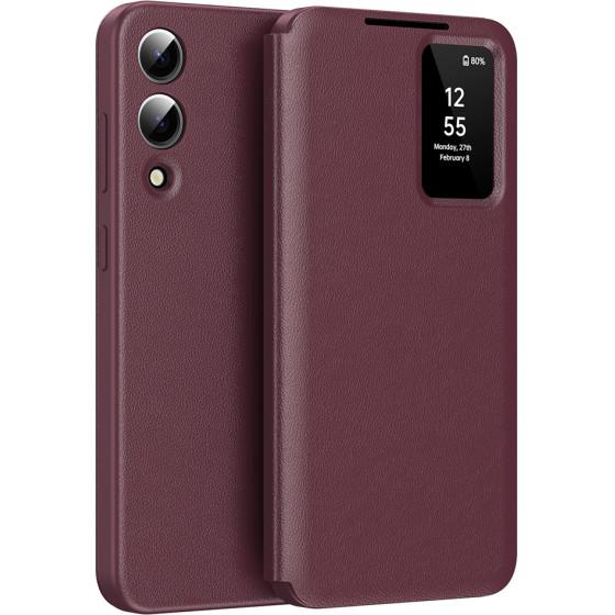 Techsuit - Smartview Series - Samsung Galaxy S25 Edge - Red