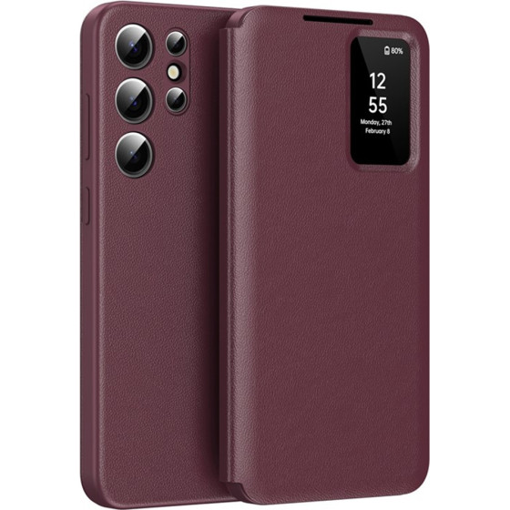 Techsuit - Smartview Series - Samsung Galaxy S25 Ultra - Red