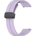 Techsuit - Watchband 18mm (W011) - Huawei Watch Gt 4 (41mm)/W1/Honor Watch S1/Garmin Venu 2S/Vivoactive 4S - Purple
