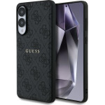 Guess Case 4G Ring Classic Logo Magsafe Samsung Galaxy S25 Edge Black - (GUHMS25EG4GFRK)