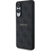 Guess Case 4G Ring Classic Logo Magsafe Samsung Galaxy S25 Edge Black - (GUHMS25EG4GFRK)
