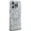 Karl Lagerfeld Case Iml Karl Script Pattern Magsafe For Iphone 16 Pro Max White - (KLHMP16XHMSPUSH)