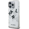 Karl Lagerfeld Case Iml Sketched Graphic For Iphone 16 Pro Transparent - (KLHCP16LHMLGFCH)