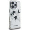 Karl Lagerfeld Case Iml Sketched Graphic For Iphone 16 Pro Transparent - (KLHCP16LHMLGFCH)