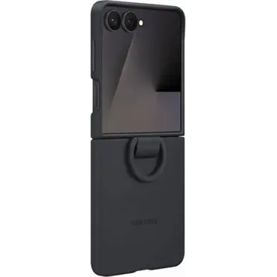 Samsung Ring Silicone Case Galaxy Z Flip 7 Black - (EF-PF766TBEGWW)