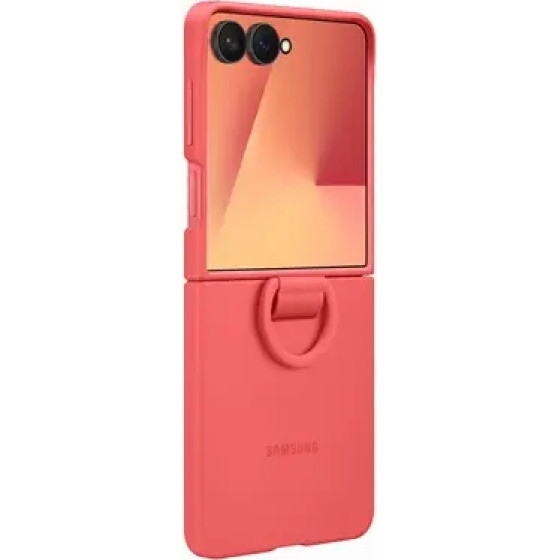 Samsung Ring Silicone Case Galaxy Z Flip 7 Red - (EF-PF766TREGWW)