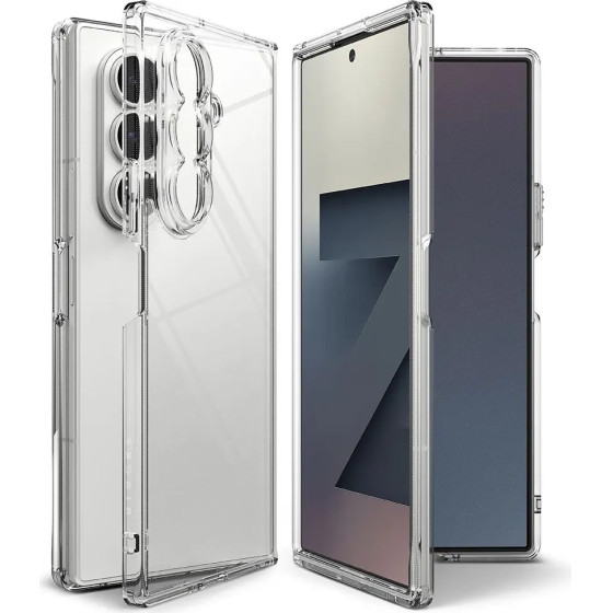 Ringke Fusion Case For Samsung Galaxy Z Fold 7 - Transparent - (28099-0)
