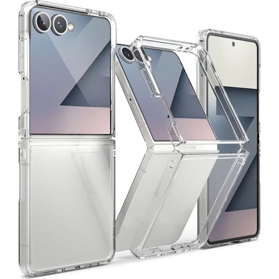 Ringke Fusion Galaxy Z Flip 7 Clear Fusion Case For Samsung Galaxy Z Flip 7 - Clear - (28103-0)