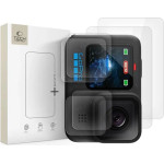 Tech-Protect Glass Fit+ 2-Pack Tempered Glass For Gopro Hero 9 / 10 / 11 / 12 - Transparent - (28147-0)