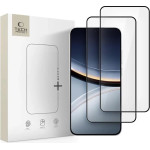 Tech-Protect Glass Fit+ 2-Pack Tempered Glass For Xiaomi Poco F7 5G - Black - (28157-0)