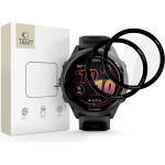 Tech-Protect Glass Flex+ 2-Pack Hybrid Glass For Garmin Forerunner 970 / 570 47 Mm - Black - (27829-0)