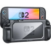 Tech-Protect Magmat Case For Nintendo Switch 2 - Black And Transparent - (27841-0)