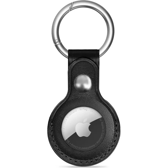 Tech-Protect Naturalfit Case For Apple Airtag 1/2 - Black - (28083-0)