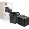 Tech-Protect TA200 Eu / Uk / Us / Au Adapter - Black - (28177-0)